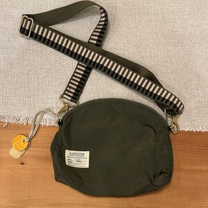 R Riveter Olive Green Crossbody Bag